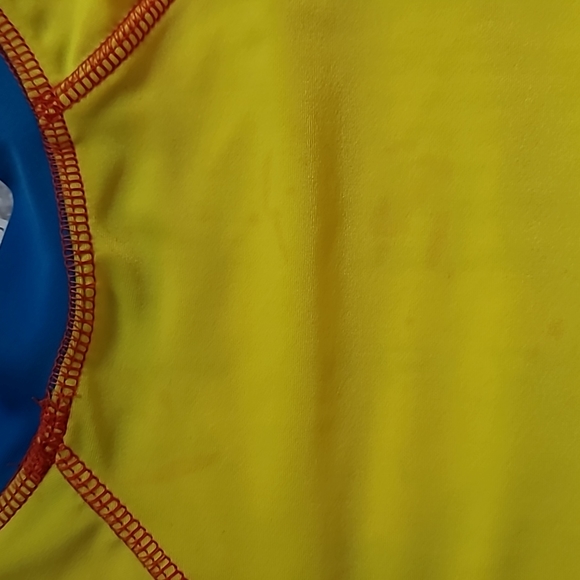 Disney Store Marvel Spiderman Little Boy Swim Rash Guard Size 5/6 - Picture 9 of 13